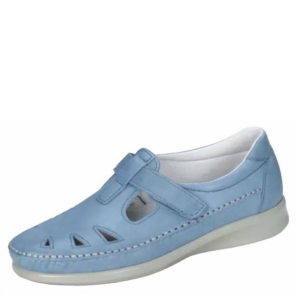 NEW SAS women's roamer slip-on loafer - medium width in denim - Picture 3 of 4